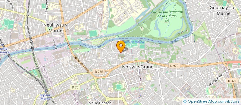 localisation de l'entreprise MONSIEUR FABIEN CAMBAS  NOISY-LE-GRAND