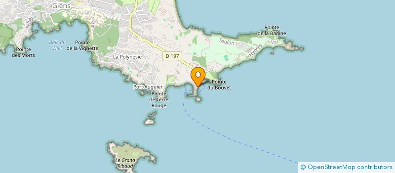 localisation de l'entreprise MONSIEUR FABIEN CANAVERO à HYERES