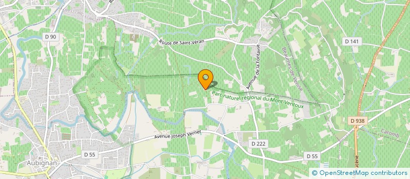 localisation de l'entreprise MONSIEUR FABIEN CANET  AUBIGNAN