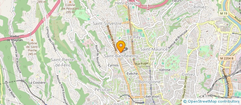 localisation de l'entreprise MONSIEUR FABIEN CANETE à NICE