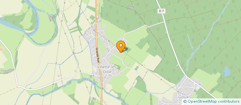 localisation de l'entreprise MONSIEUR FABIEN CARD  VILLETTE-LES-DOLE