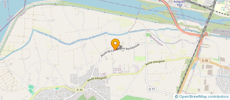 localisation de l'entreprise MONSIEUR FABIEN CARDARELLY  DOMAZAN