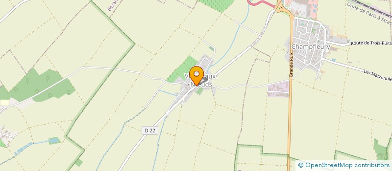 localisation de l'entreprise MONSIEUR FABIEN CARON  VILLERS-AUX-NUDS