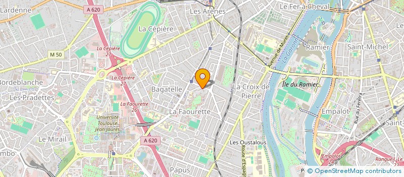 localisation de l'entreprise MONSIEUR FABIEN CARPENE à TOULOUSE