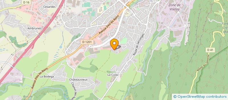 localisation de l'entreprise MONSIEUR FABIEN CARRETTE à ANNECY