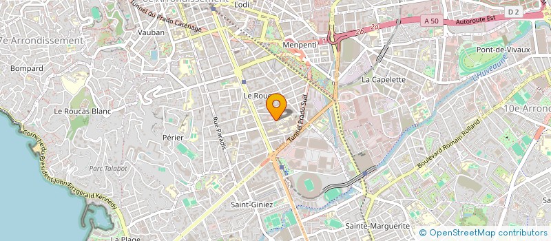 localisation de l'entreprise MONSIEUR FABIEN CARRIQUE à MARSEILLE