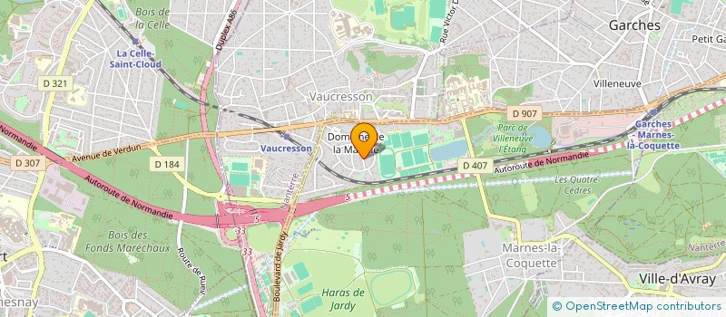 localisation de l'entreprise MONSIEUR FABIEN CATALANO  MARNES-LA-COQUETTE