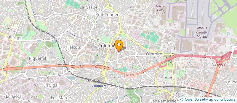 localisation de l'entreprise MONSIEUR FABIEN CAZCARRA à COLOMIERS