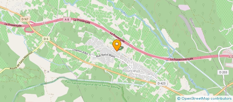 localisation de l'entreprise MONSIEUR FABIEN CEZAR  POURCIEUX