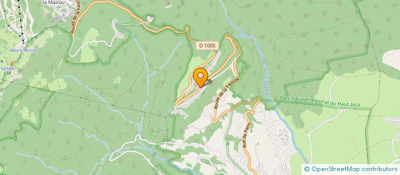 localisation de l'entreprise MONSIEUR FABIEN CHAMBOST  GEX