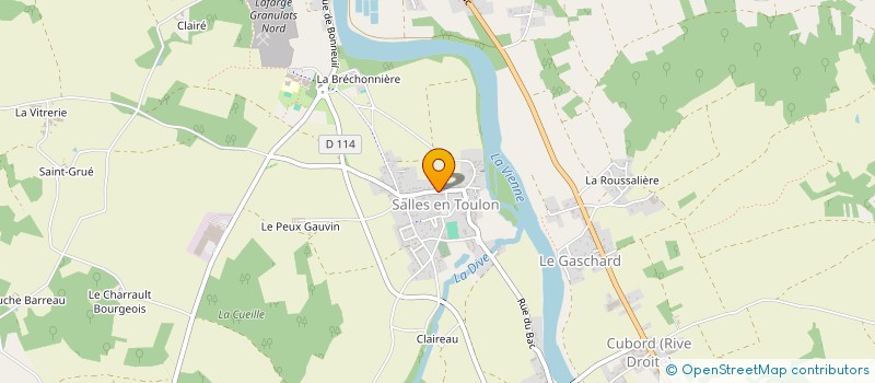 localisation de l'entreprise MONSIEUR FABIEN CHANTEMARGUE  VALDIVIENNE