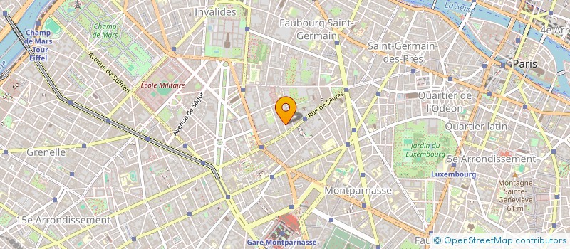 localisation de l'entreprise MONSIEUR FABIEN CHAUVIER  PARIS