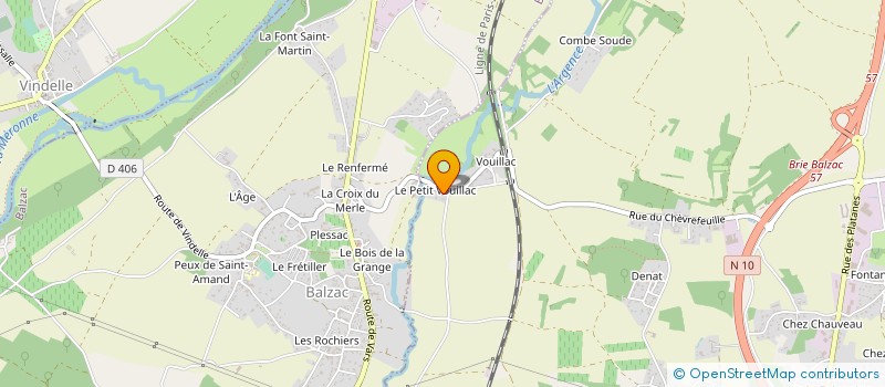 localisation de l'entreprise MONSIEUR FABIEN CHAVALARIAS à CHAMPNIERS
