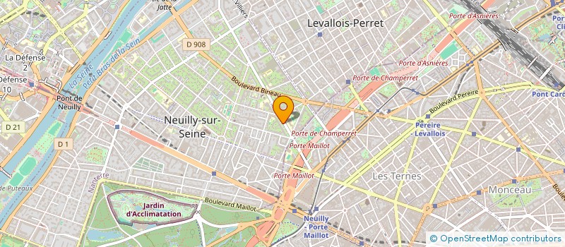 localisation de l'entreprise MONSIEUR FABIEN CHEMAMA à NEUILLY-SUR-SEINE