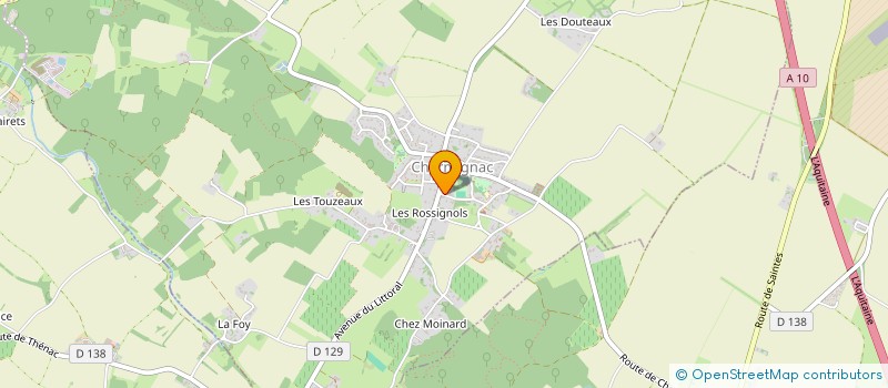localisation de l'entreprise MONSIEUR FABIEN CHESNOT à CHERMIGNAC