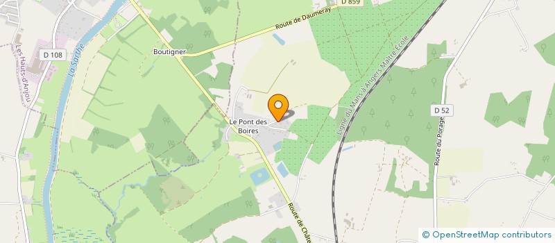 localisation de l'entreprise MONSIEUR FABIEN CHEVALLIER  ETRICHE