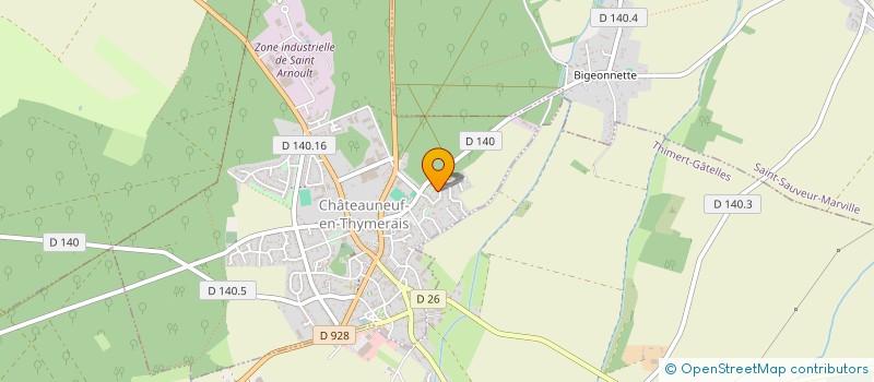 localisation de l'entreprise MONSIEUR FABIEN CHOLIN à CHATEAUNEUF-EN-THYMERAIS