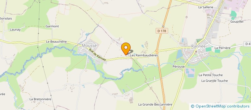 localisation de l'entreprise MONSIEUR FABIEN CHRETIENNE  MOUSSE