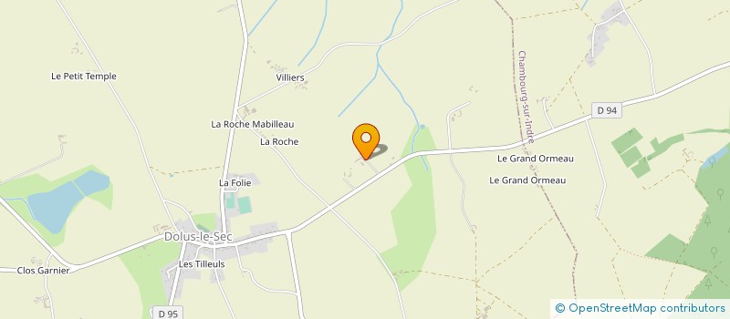 localisation de l'entreprise MONSIEUR FABIEN CHRISTOPHE  DOLUS-LE-SEC