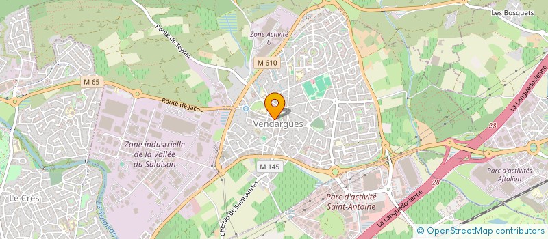 localisation de l'entreprise MONSIEUR FABIEN CICCHIELLO à VENDARGUES