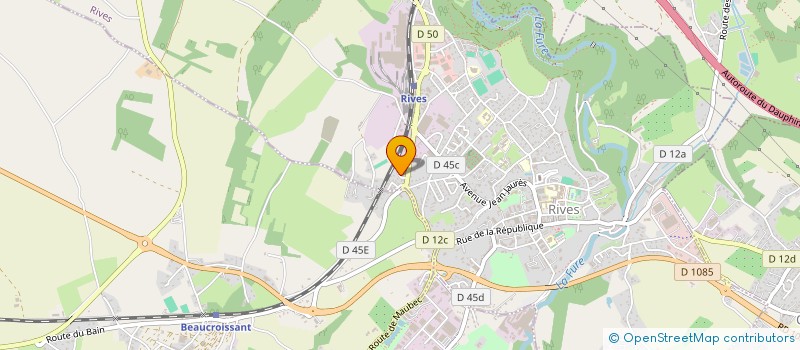 localisation de l'entreprise MONSIEUR FABIEN CIPRO  RIVES