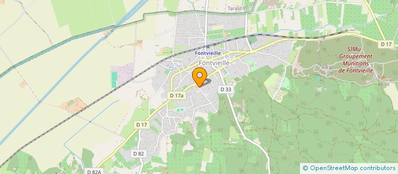 localisation de l'entreprise MONSIEUR FABIEN CIUTAT  FONTVIEILLE