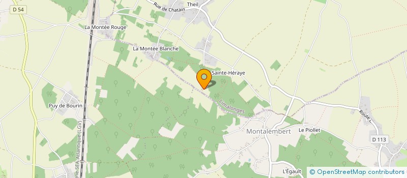 localisation de l'entreprise MONSIEUR FABIEN CLAUDE MICHEL MARCHE  LIMALONGES