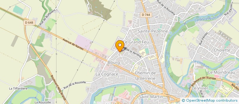 localisation de l'entreprise MONSIEUR FABIEN CLEMENT  NIORT