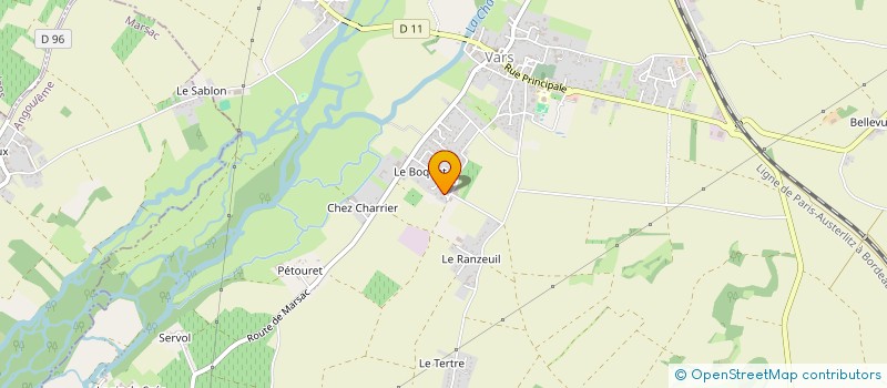 localisation de l'entreprise MONSIEUR FABIEN COITEAU  COULONGES