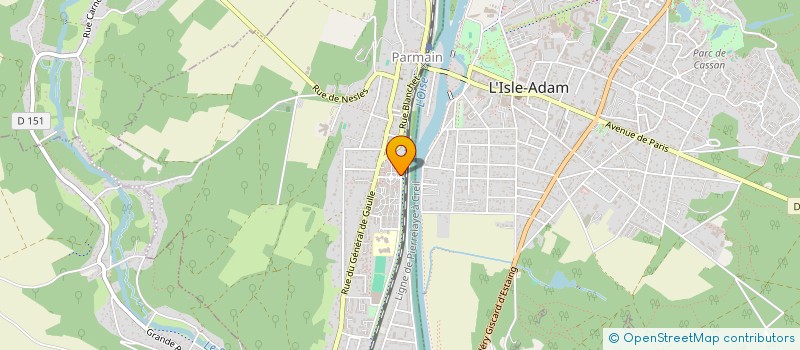 localisation de l'entreprise MONSIEUR FABIEN COLIN  PARMAIN