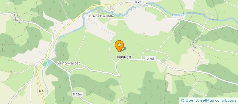 localisation de l'entreprise MONSIEUR FABIEN COMBES  SAINT-MARCET