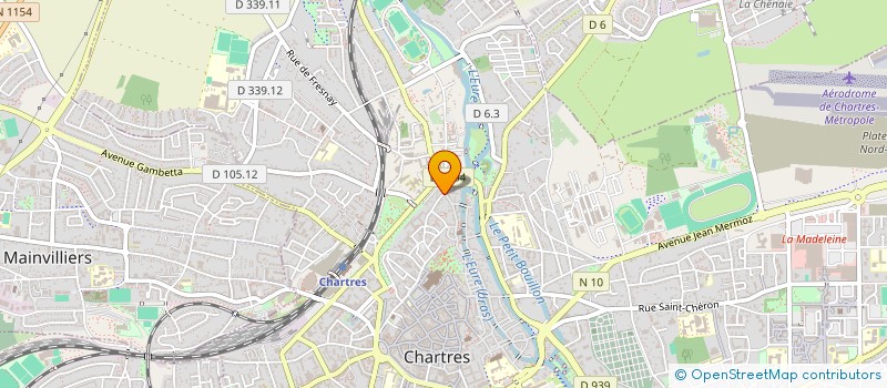 localisation de l'entreprise MONSIEUR FABIEN CONNETABLE à CHARTRES