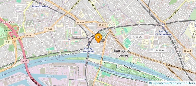 localisation de l'entreprise MONSIEUR FABIEN CORNEC à EPINAY-SUR-SEINE