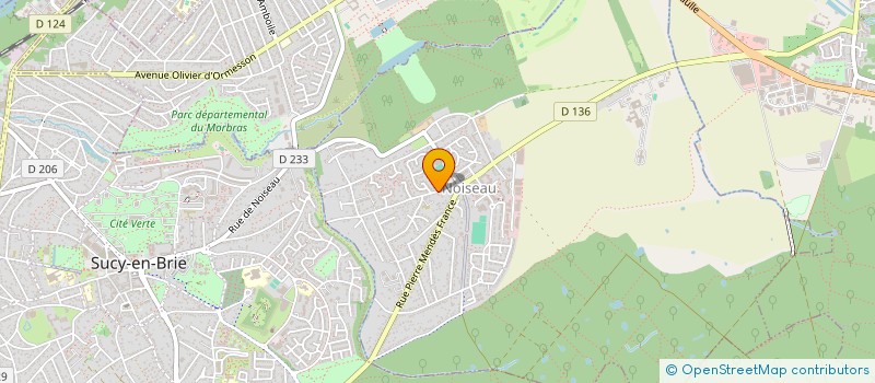 localisation de l'entreprise MONSIEUR FABIEN COSSE  NOISEAU