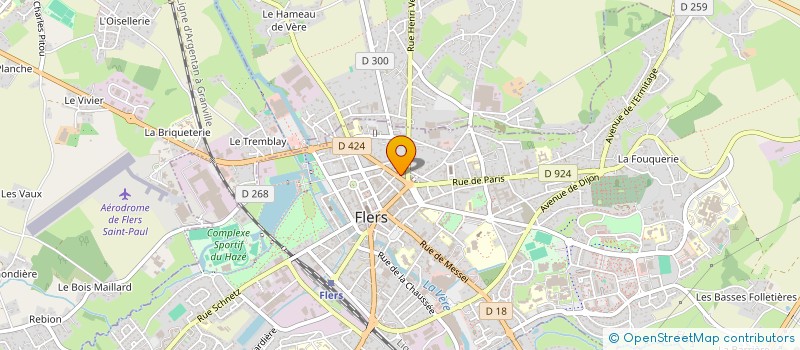 localisation de l'entreprise MONSIEUR FABIEN COSTENTIN à FLERS