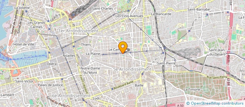 localisation de l'entreprise MONSIEUR FABIEN COUPAS à MARSEILLE