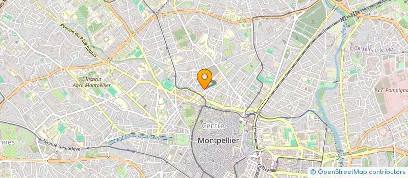 localisation de l'entreprise MONSIEUR FABIEN COURNET à MONTPELLIER