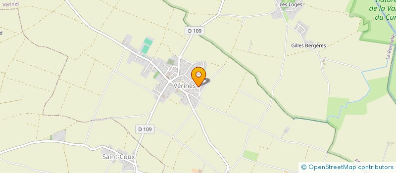 localisation de l'entreprise MONSIEUR FABIEN CRENN  VERINES