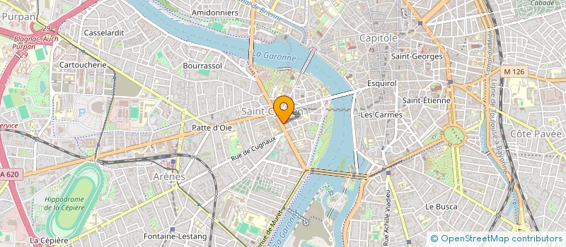 localisation de l'entreprise MONSIEUR FABIEN CRESTE à TOULOUSE
