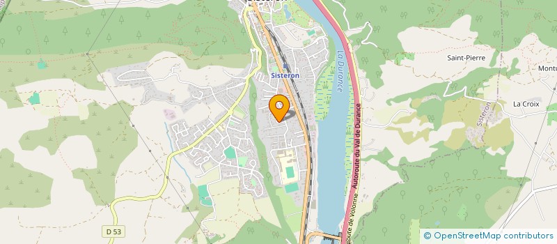 localisation de l'entreprise MONSIEUR FABIEN CSINIDIS  SISTERON