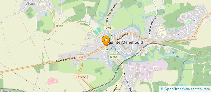 localisation de l'entreprise MONSIEUR FABIEN CUSATIS à SAINTE-MENEHOULD