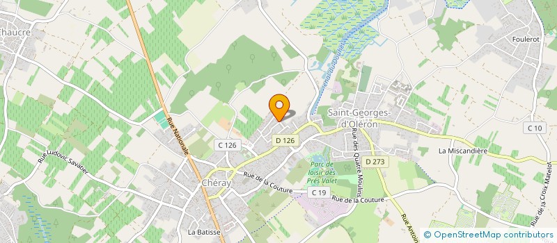 localisation de l'entreprise MONSIEUR FABIEN D'AIETTI  SAINT-GEORGES-D OLERON