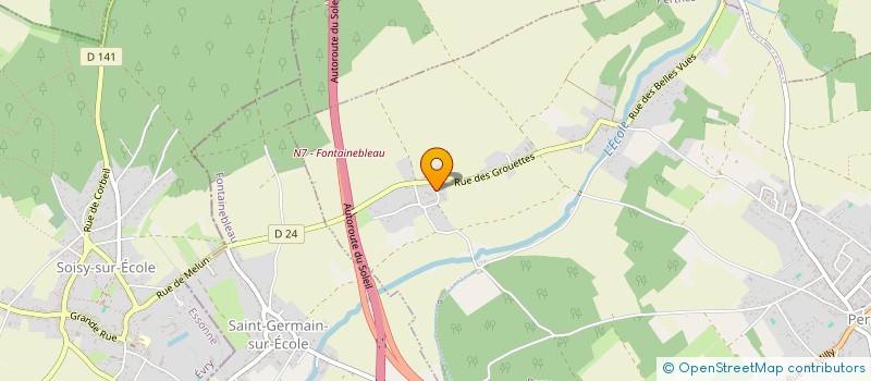 localisation de l'entreprise MONSIEUR FABIEN DA ROCHA  PERTHES