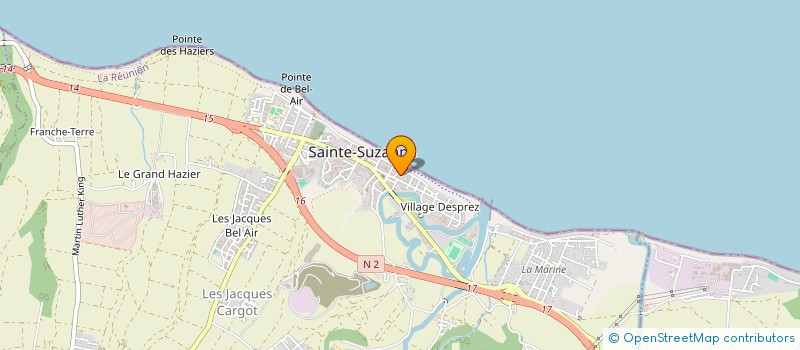 localisation de l'entreprise MONSIEUR FABIEN DANDIN à SAINTE SUZANNE