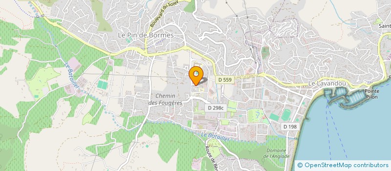 localisation de l'entreprise MONSIEUR FABIEN DANDINE à BANDOL