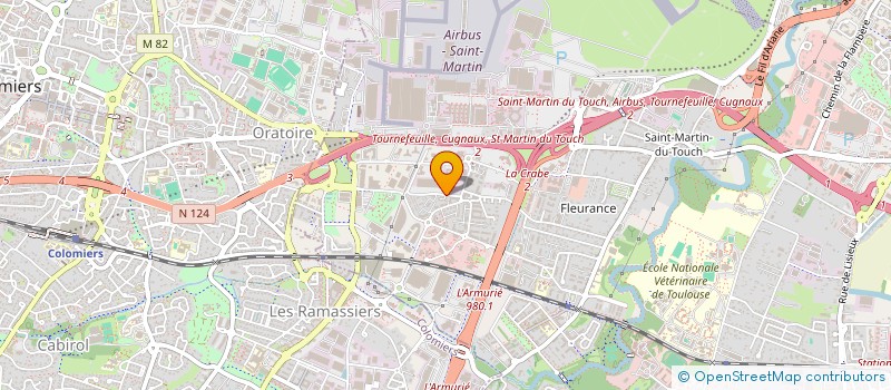 localisation de l'entreprise MONSIEUR FABIEN DANIEL à TOULOUSE