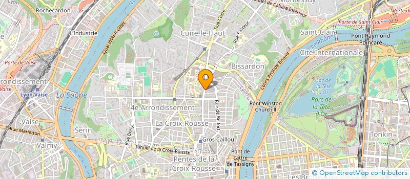localisation de l'entreprise MONSIEUR FABIEN DAPHY à LYON