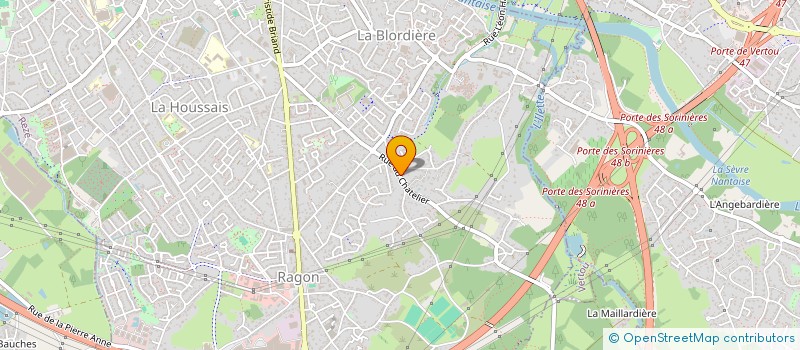 localisation de l'entreprise MONSIEUR FABIEN DARDENNES à REZE