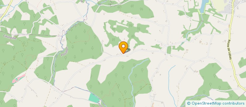 localisation de l'entreprise MONSIEUR FABIEN DARRICAU  POUILLON