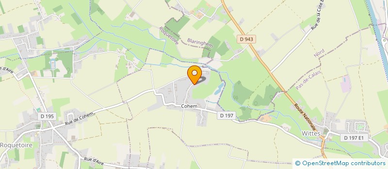 localisation de l'entreprise MONSIEUR FABIEN DE BLOCK  WITTES